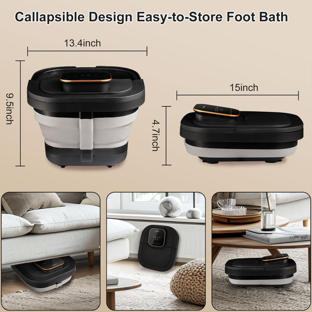 FOFOJOY foldable foot tub made with PP and TPE for durable, space-saving use.