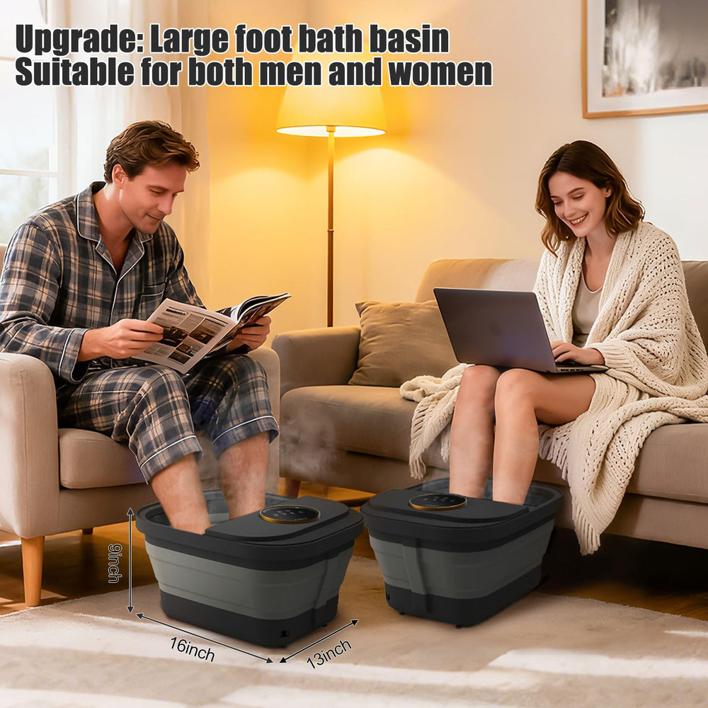 FOFOJOY red-light warming feature adds cozy foot heat.
