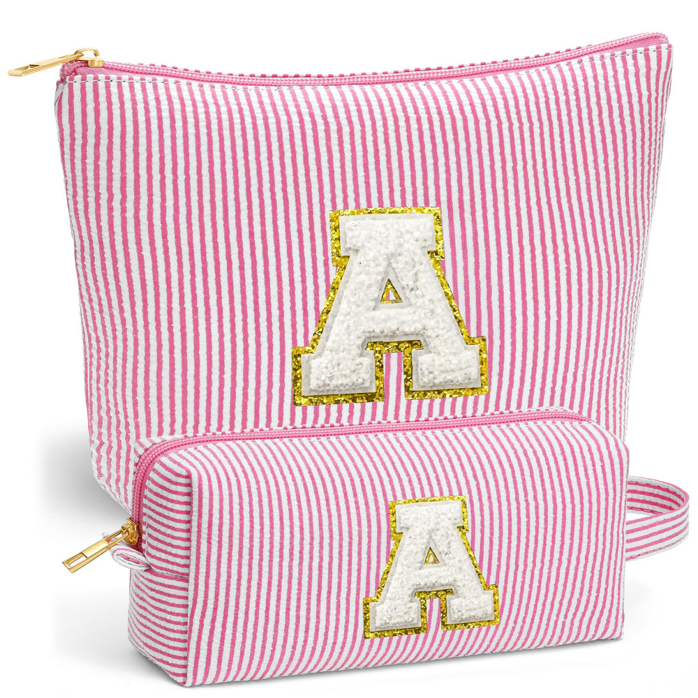 Fohufo large travel makeup bag keeps cosmetics organized on trips