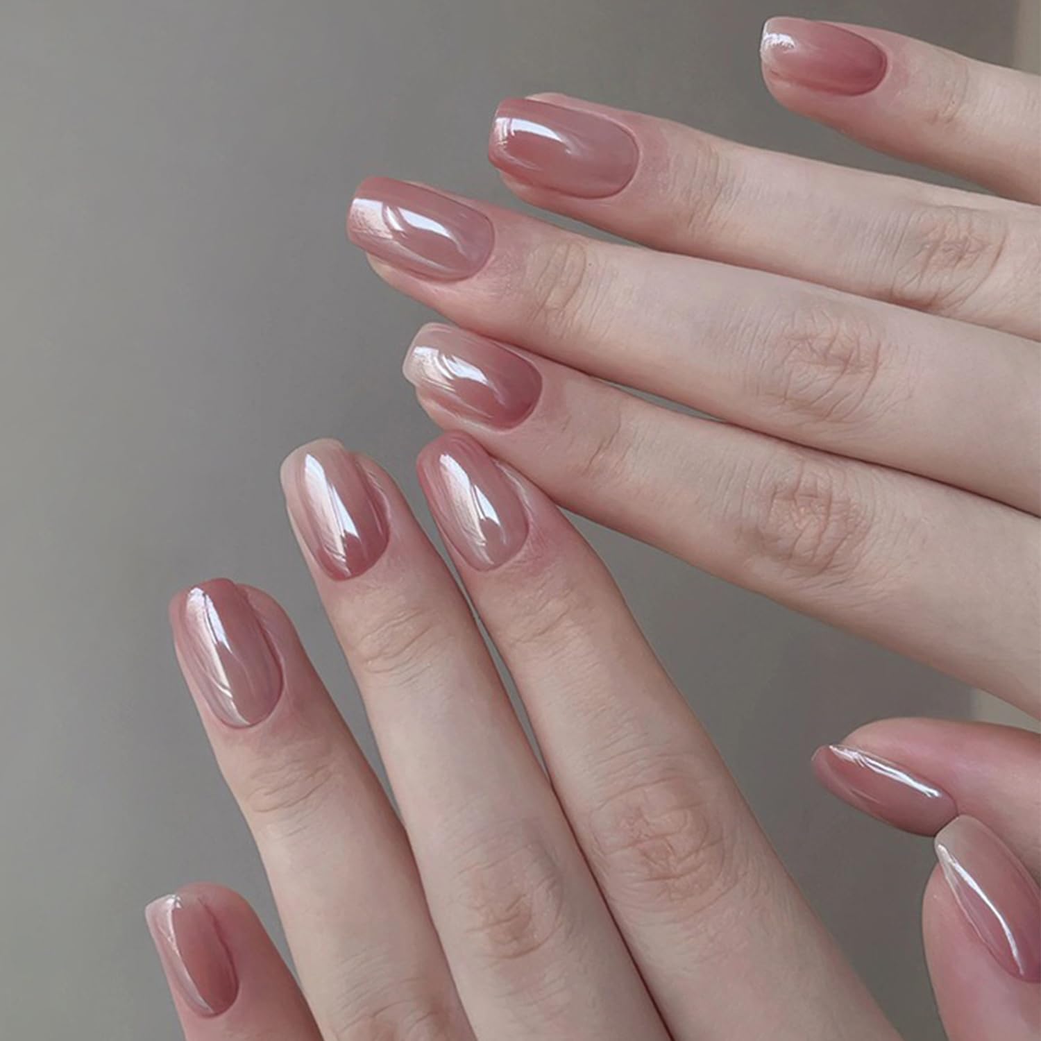 Efecto Aurora suave que realza el esmalte con destellos.
