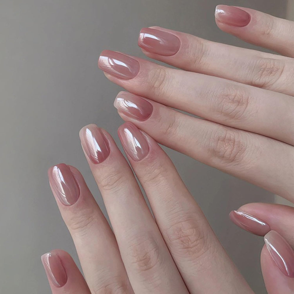 Efecto Aurora suave que realza el esmalte con destellos.