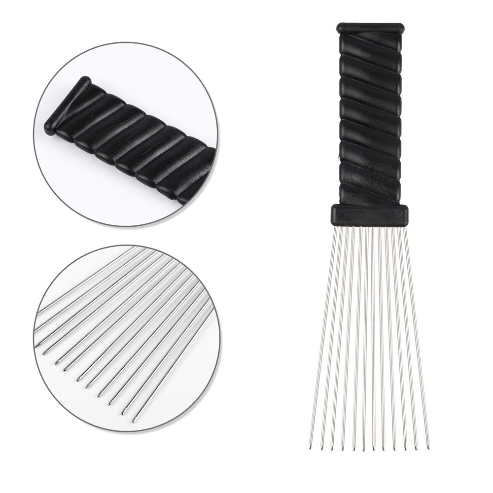 Folansy metal combs suited for Afro and curly hairstyles
