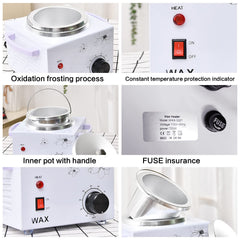 Folconroad wax warmer with 600cc pot for efficient waxing sessions.