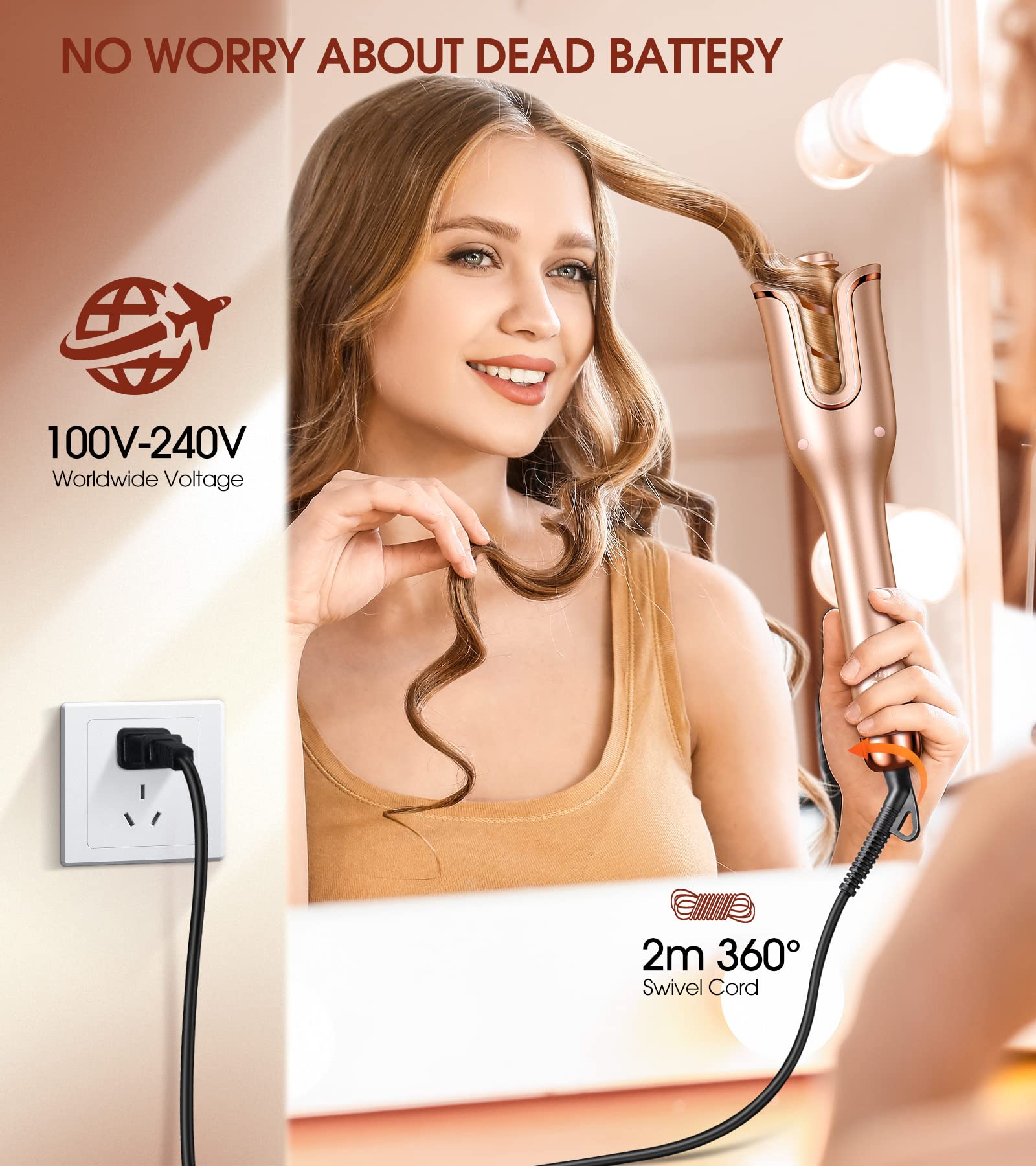 Follexmoe auto shut-off enhances safety after 30 minutes of inactivity.