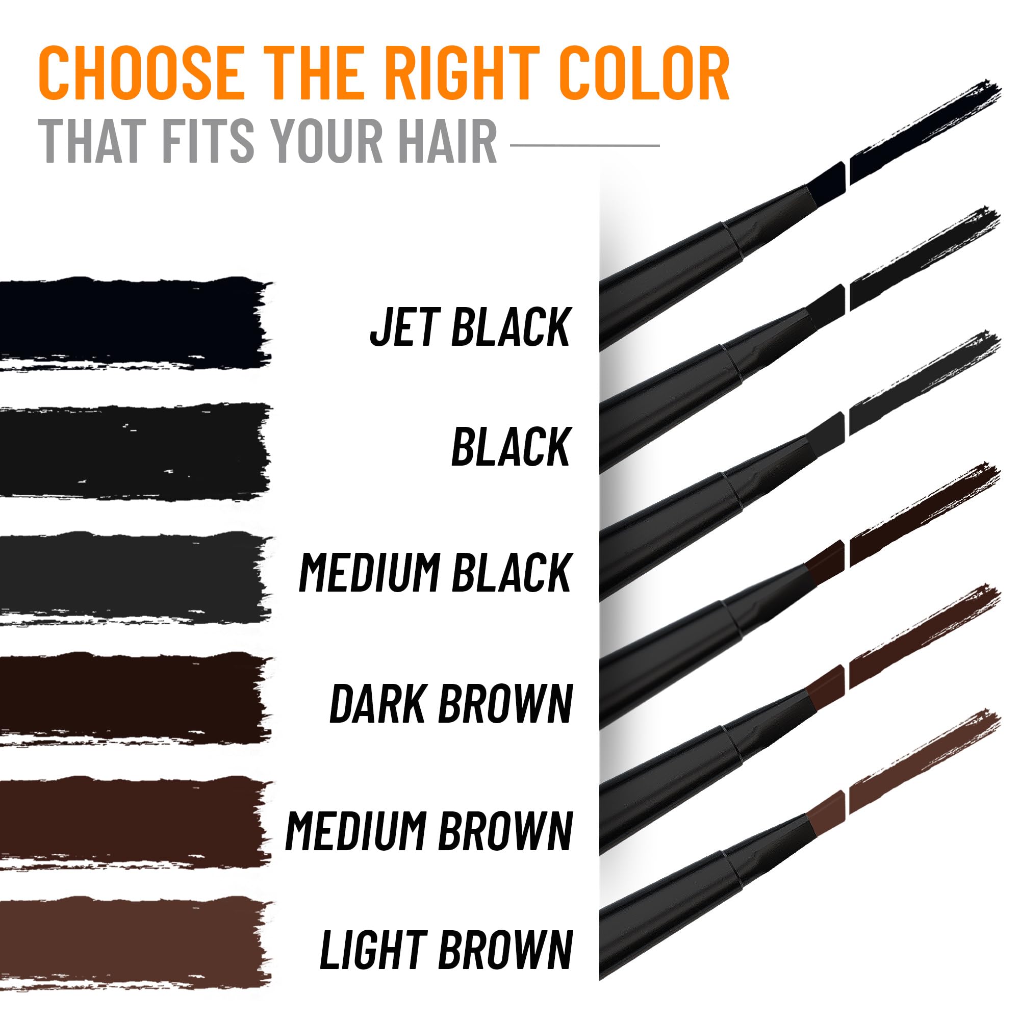 Before and after shots show a fuller look with seamless blending.