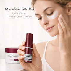 FOODSAVER Calcium Daily Care routine application demonstrating morning and night use