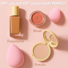Foonbe blender sponges 7-pcs mini ideal for concealer and detail work.