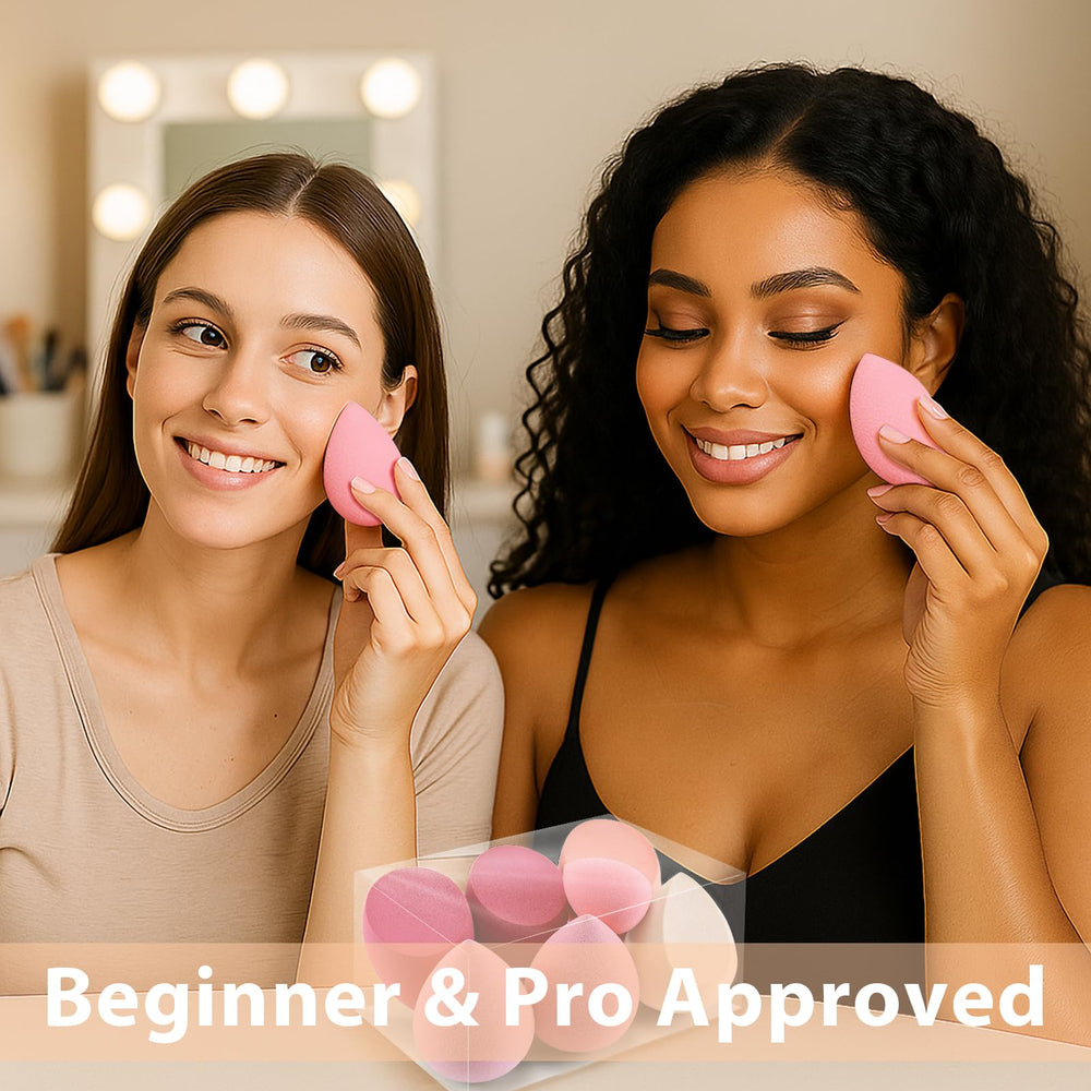 Foonbe sponges dry for full-coverage precision without product waste.