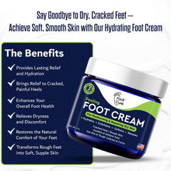 FOOT CURE crema de pies, aplicación suave que suaviza talones y callos.