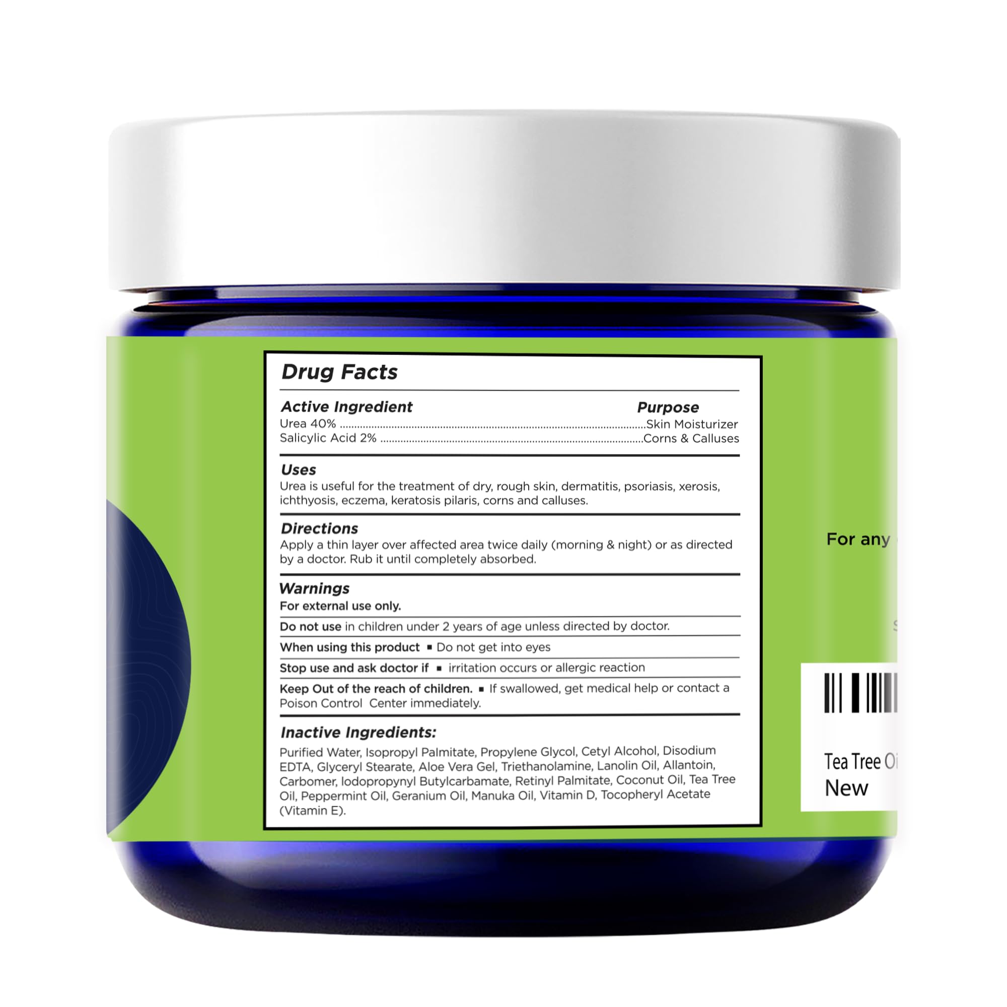 FOOT CURE crema de pies, textura cremosa que ofrece hidratación profunda.