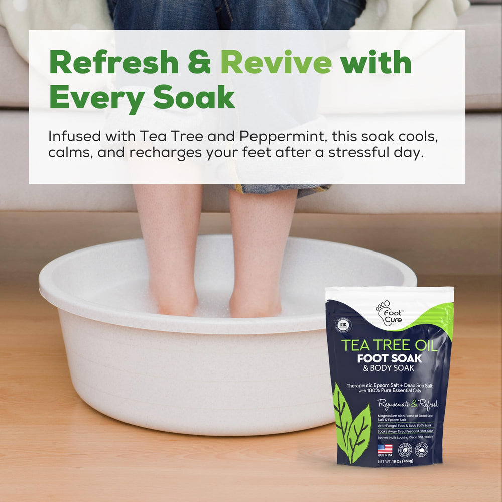Foot Cure experiencia de spa en casa para pedicure relajante.
