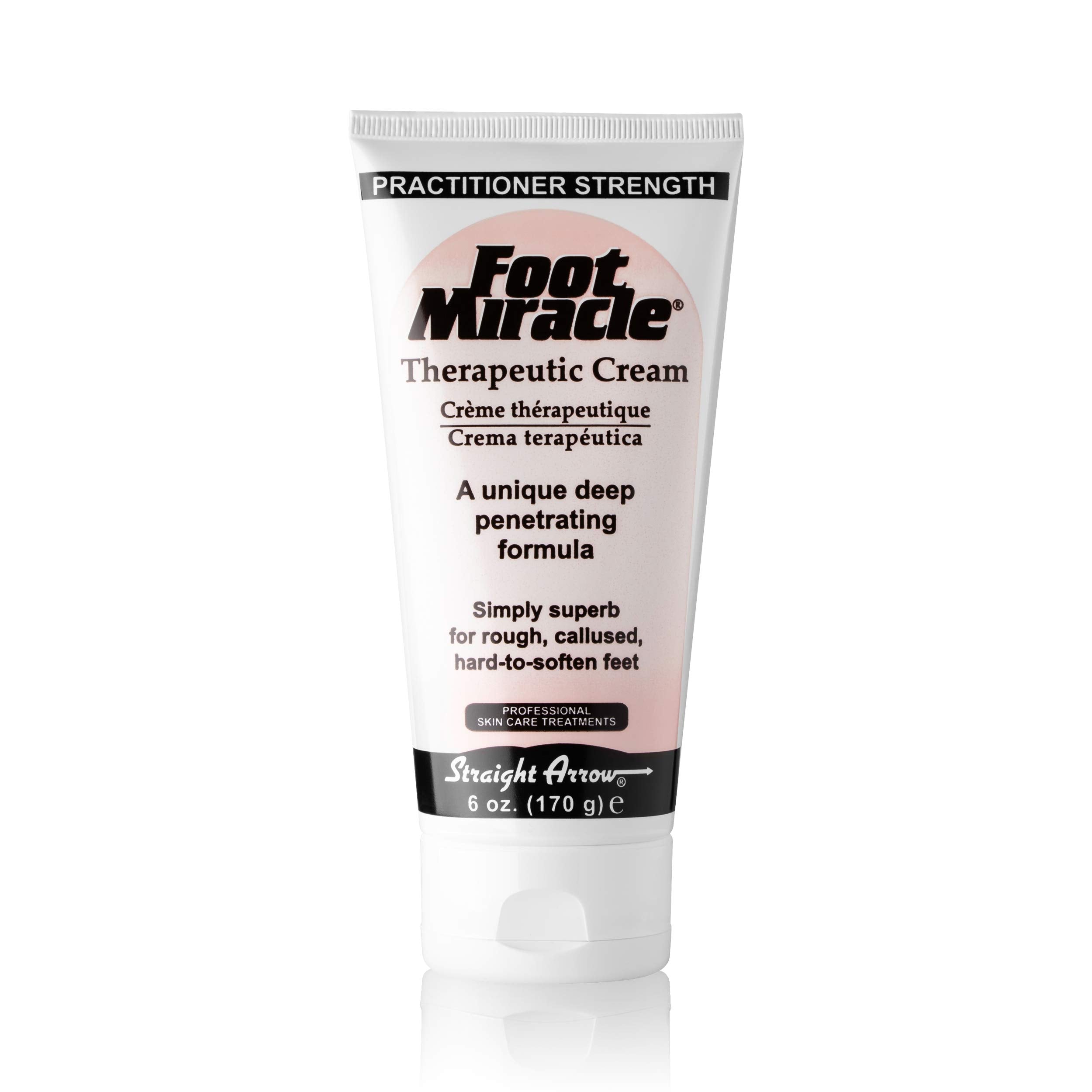 Foot Miracle crema aplicada en talones para suavidad de la piel