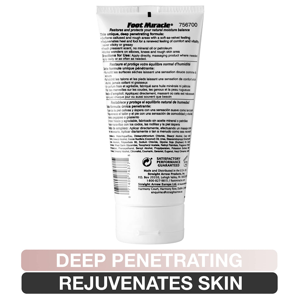 Foot Miracle envase de 170 g facilita uso diario en casa