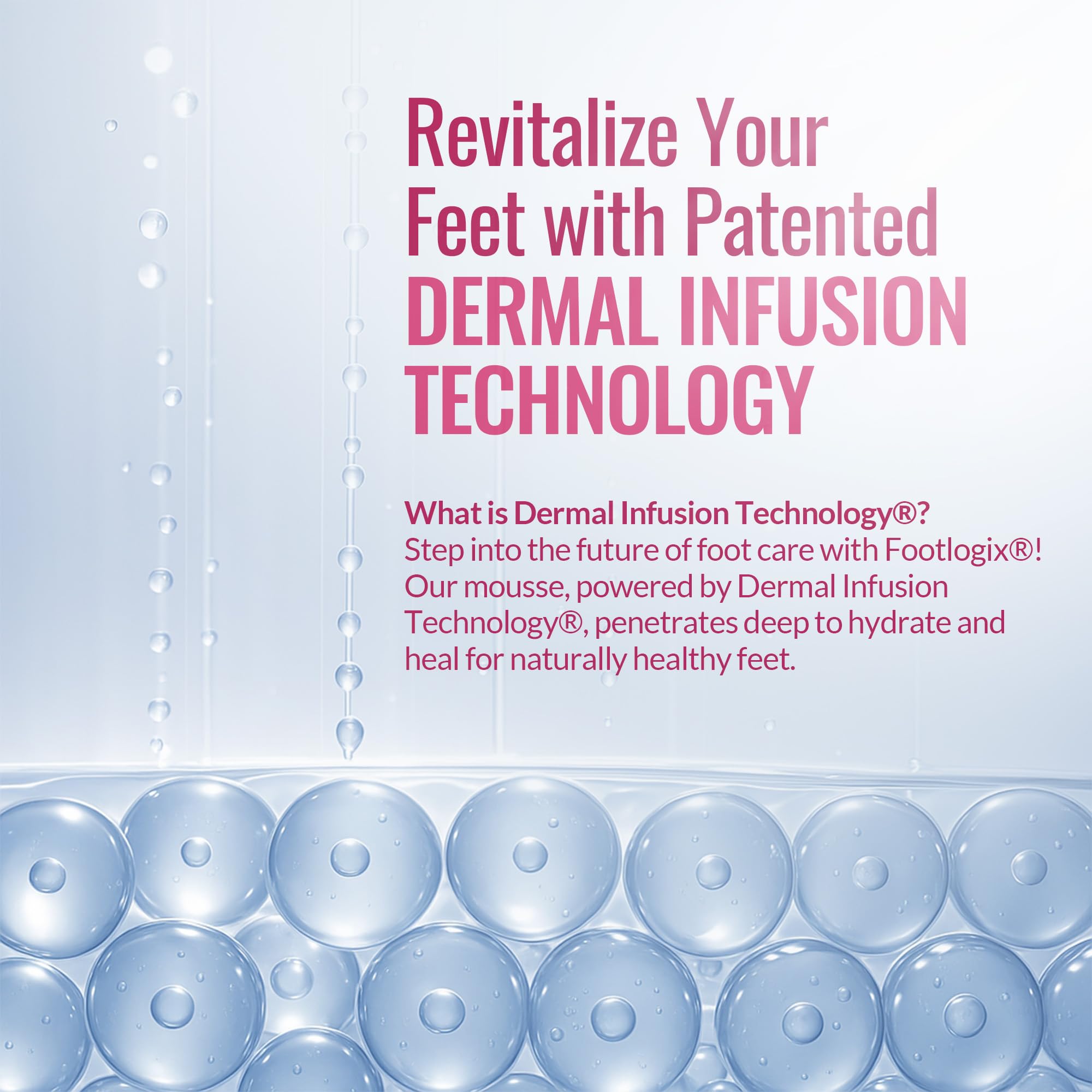 Footlogix diabetic-safe icon signals suitability for diabetes-conscious foot routines.