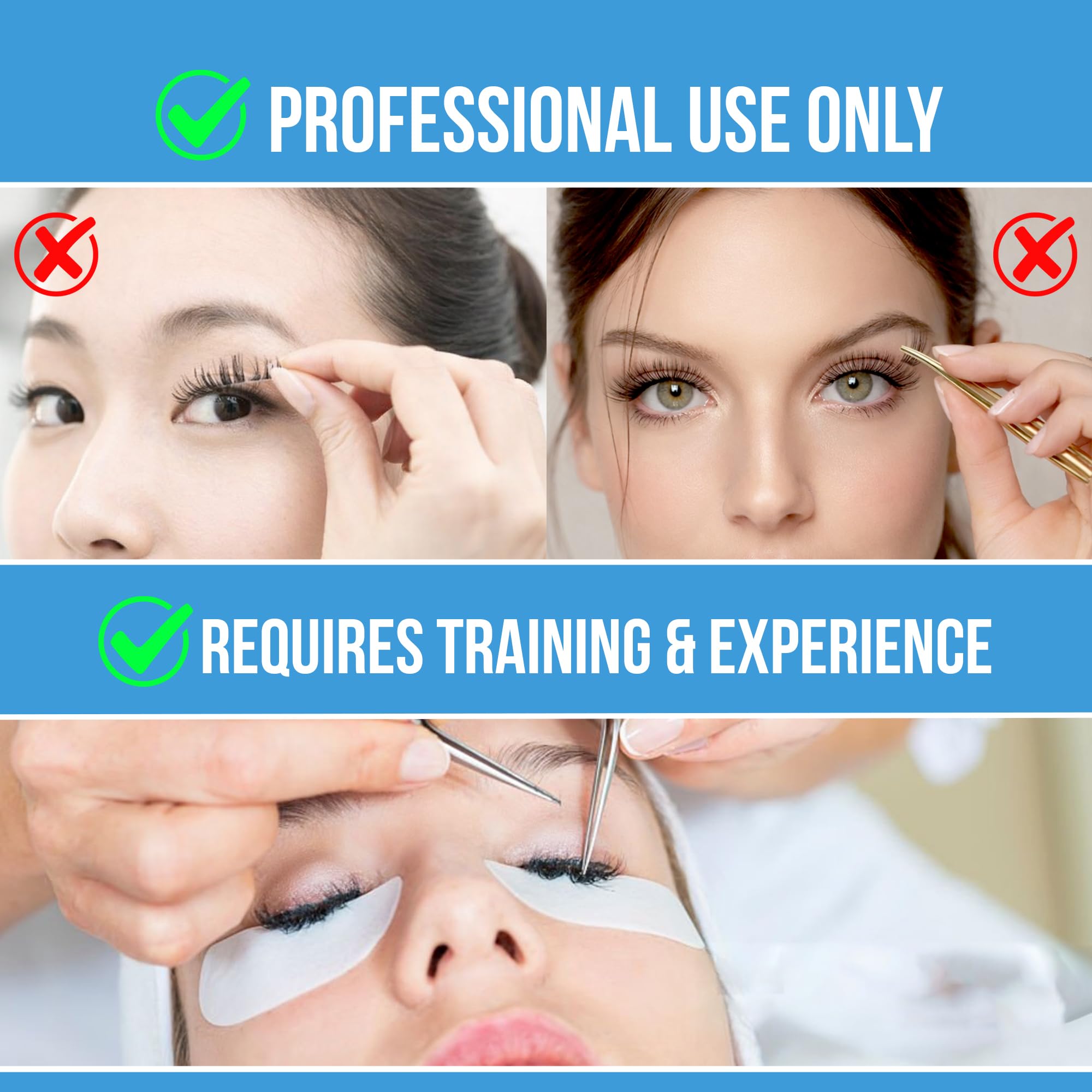 Forabeli Elite lash adhesive seven-week-retention provides durable hold