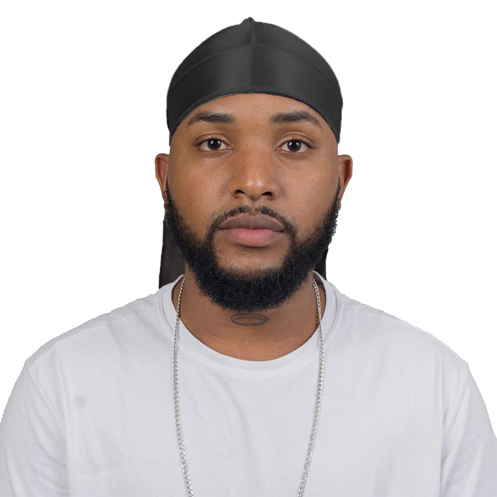 ForceWave durag con correa de 3 pulgadas para mayor sujeción y comodidad.