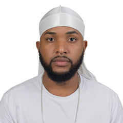 ForceWave durag satinado azul para ondas 360, añade brillo suave y comodidad diaria.