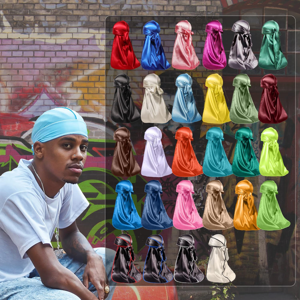 ForceWave durag tejido con tecnología de humedad mantiene la humedad y facilita peinado.