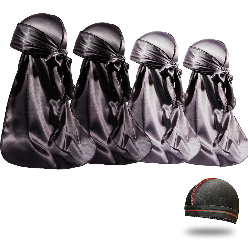 ForceWave durag con 360 ondas y cola extra larga para peinado duradero