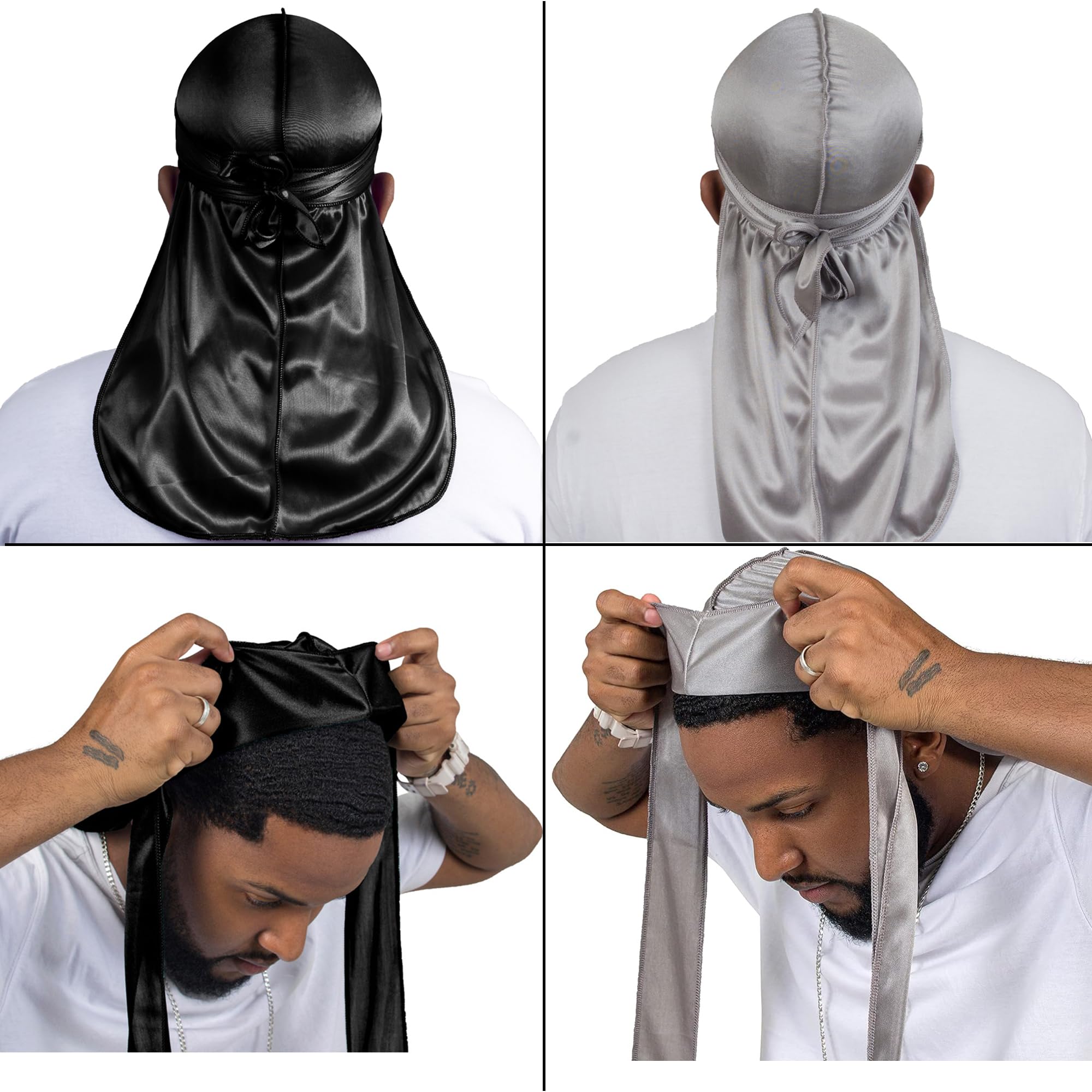 Durag ForceWave tejido moisture-tech restaura humedad y pomada