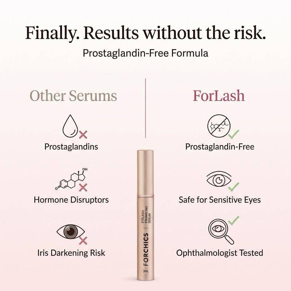 ForChics botanicals like rosemary and saw palmetto in the formula.