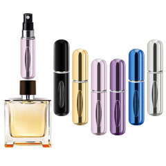 Forebile silver 5ml refillable perfume bottle for on-the-go fragrance