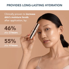 FOREO Supercharged Serum 2.0 silky texture demonstrating lightweight, non-stick glide.