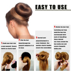 FORESRUM horquillas para cabello fijan el moño con seguridad.