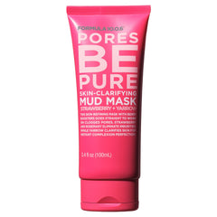 FORMULA 10.0.6 Pores Be Pure mud mask in jar for pore refinement.
