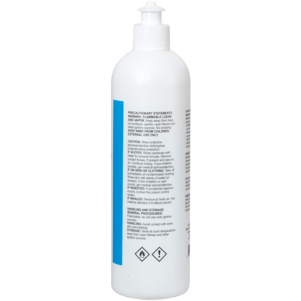 ForPro Advanced Hair Color Stain Remover on skin demonstrating easy stain removal after dyeing.