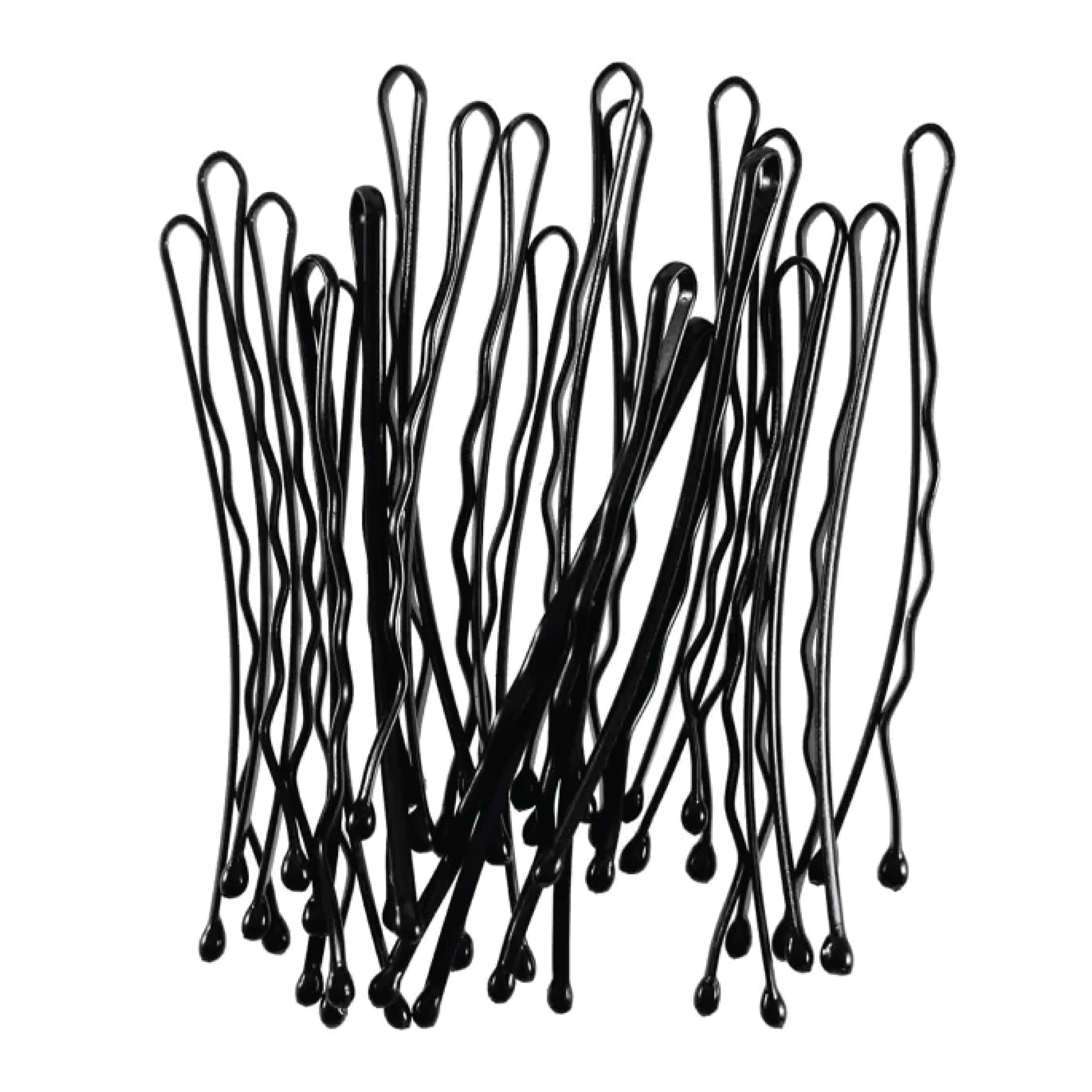 ForPro Bobby Pins crimped design provides slip resistance for lasting hold.