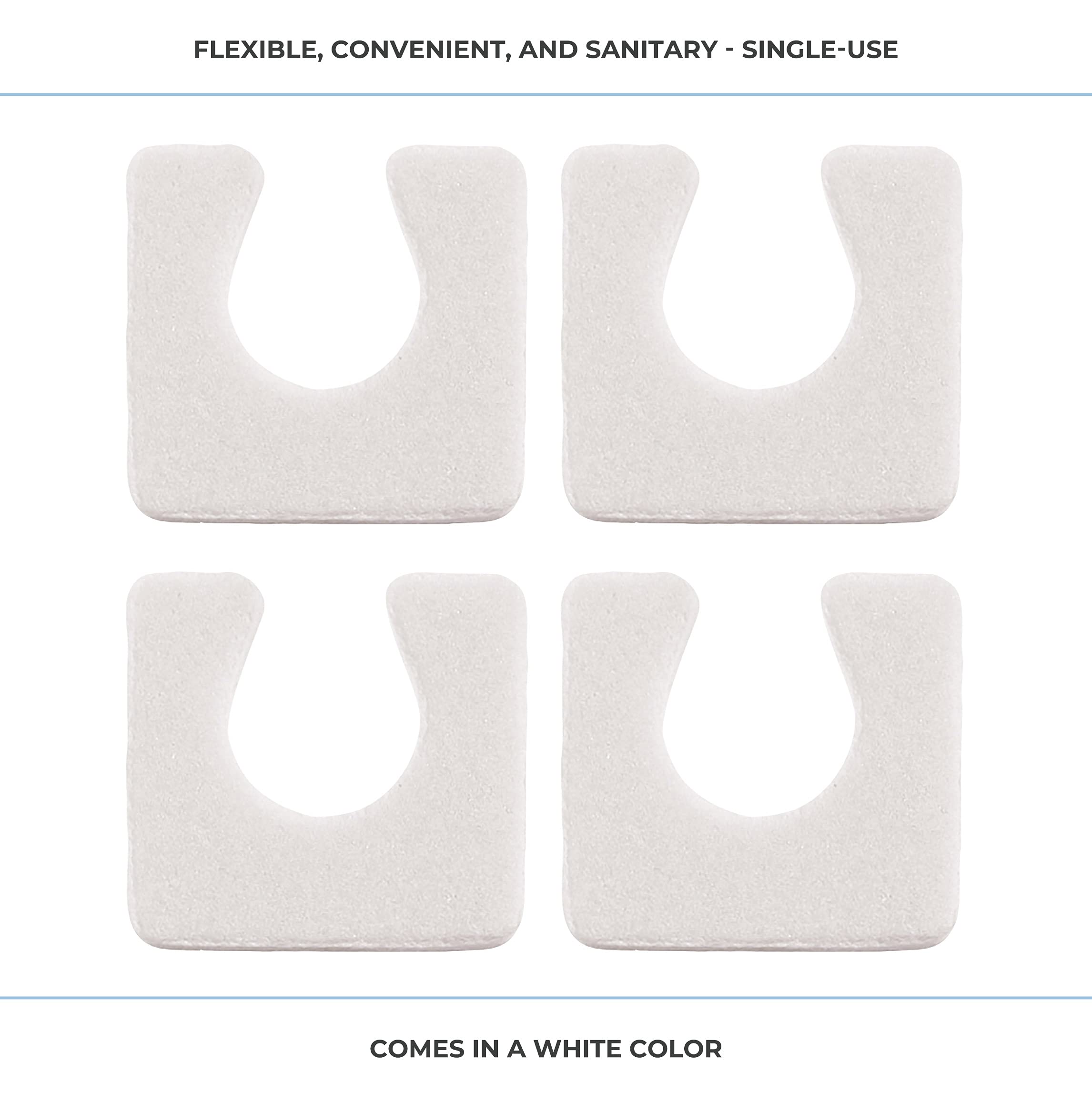 ForPro comfortable pedicure accessory supports even drying and spacing.