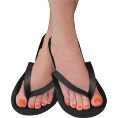 ForPro Comfy Pedi Slippers side view: durable foam sole for spa sessions