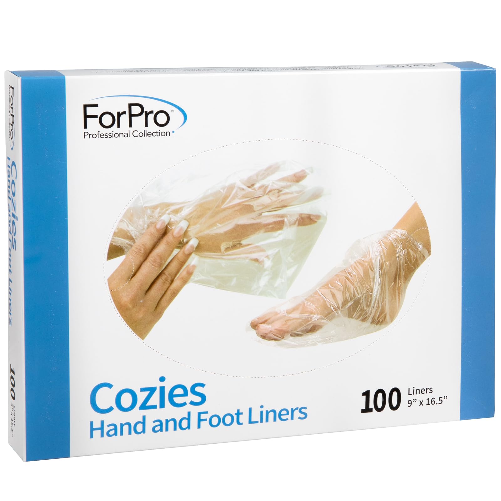 ForPro Cozies hand and foot liners designed for paraffin wax treatments.
