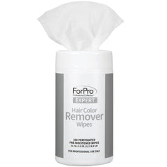 ForPro Expert Hair Color Remover Wipes packaging front for quick stain removal