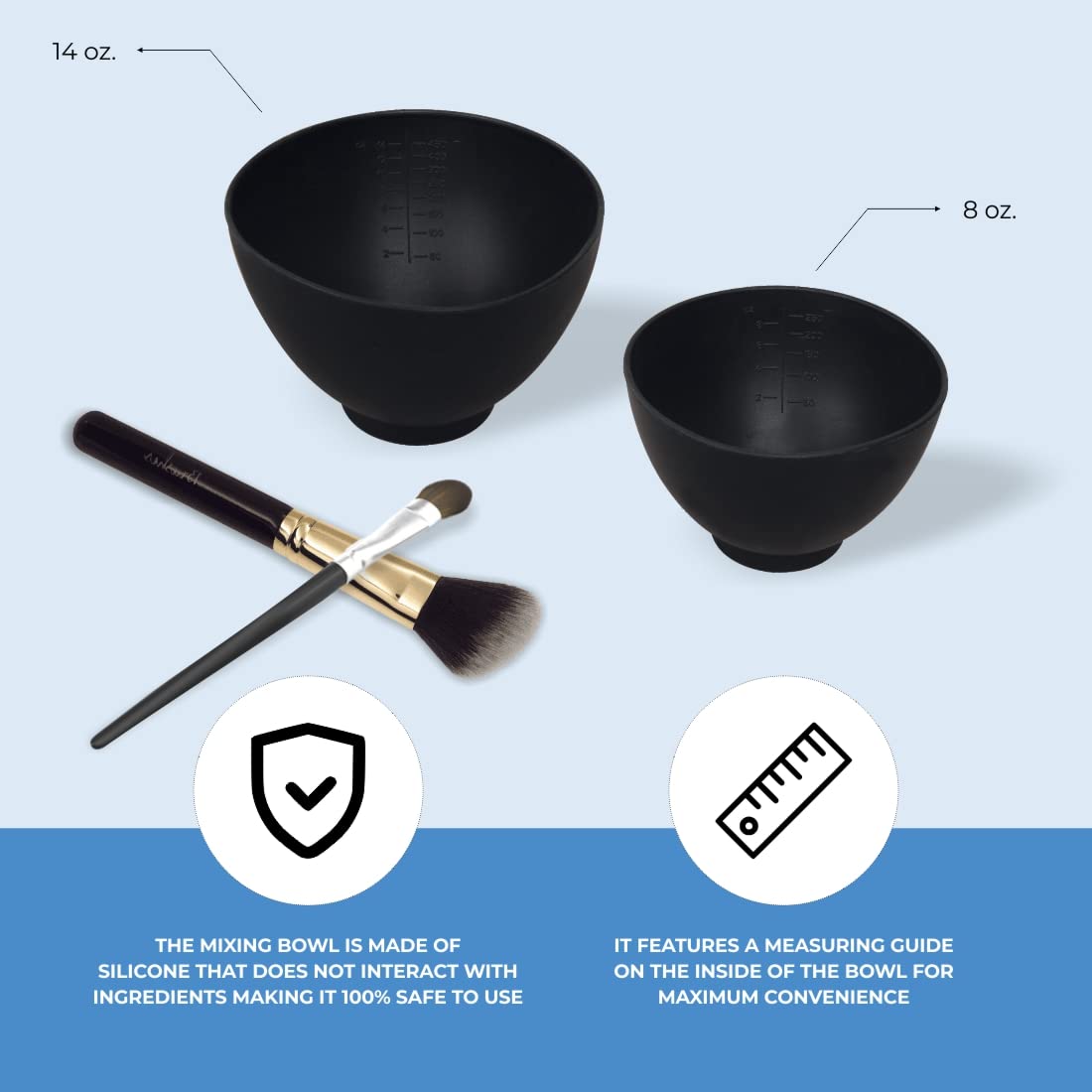 ForPro facial massage and product mixing bowl streamlines spa routines.