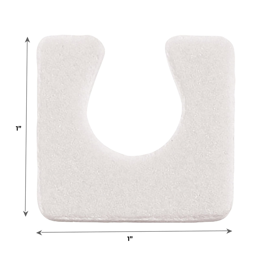 ForPro foam toe spacers ultra-soft comfort during pedicures.