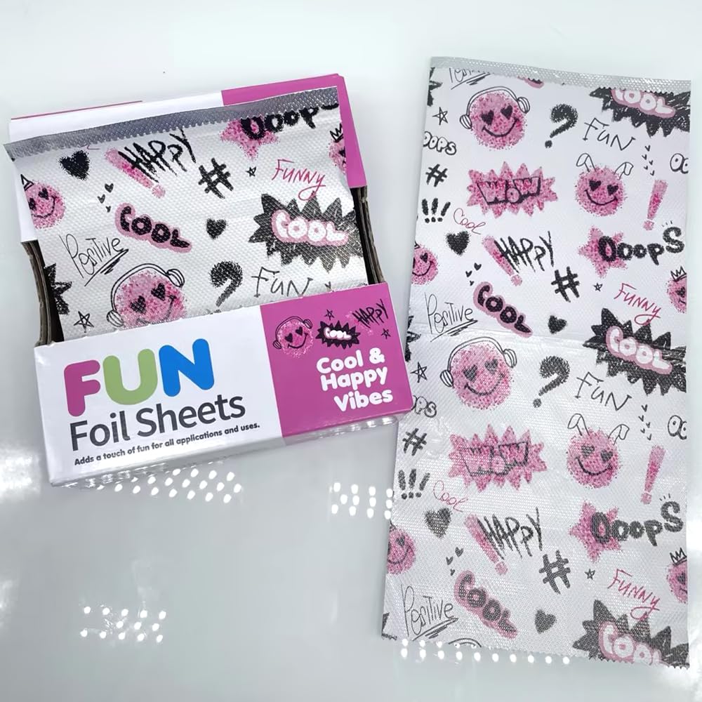 Salon scene with ForPro FUN foil for professional use.