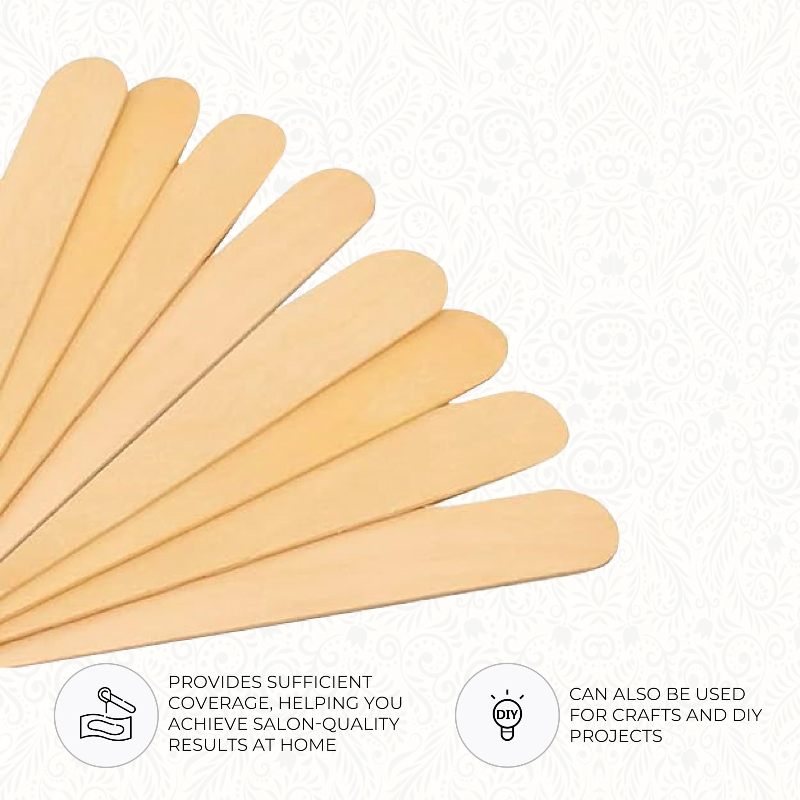 ForPro waxing sticks ideal for large-area waxing and smooth coverage.