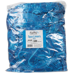 ForPro liners feature an elastic band that keeps them securely in place.