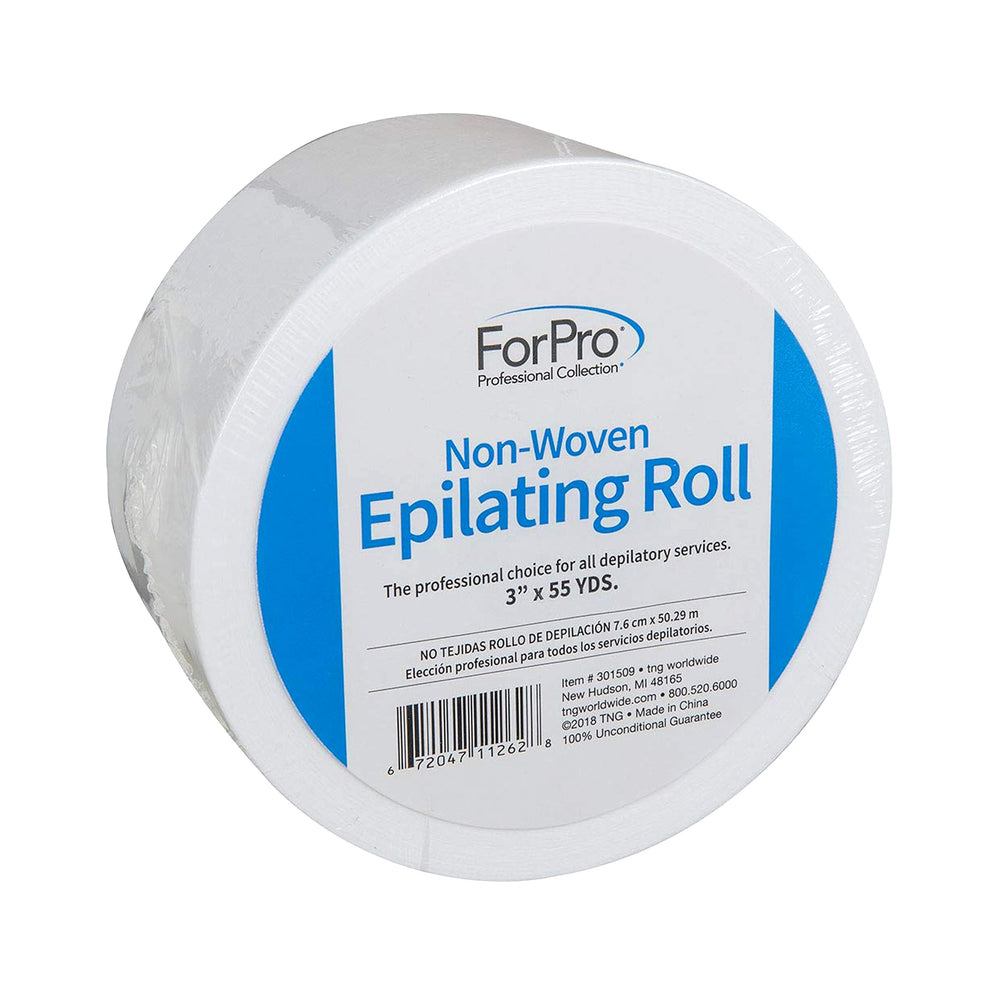 ForPro Non-Woven Epilating Roll tear-resistant for precise waxing results.