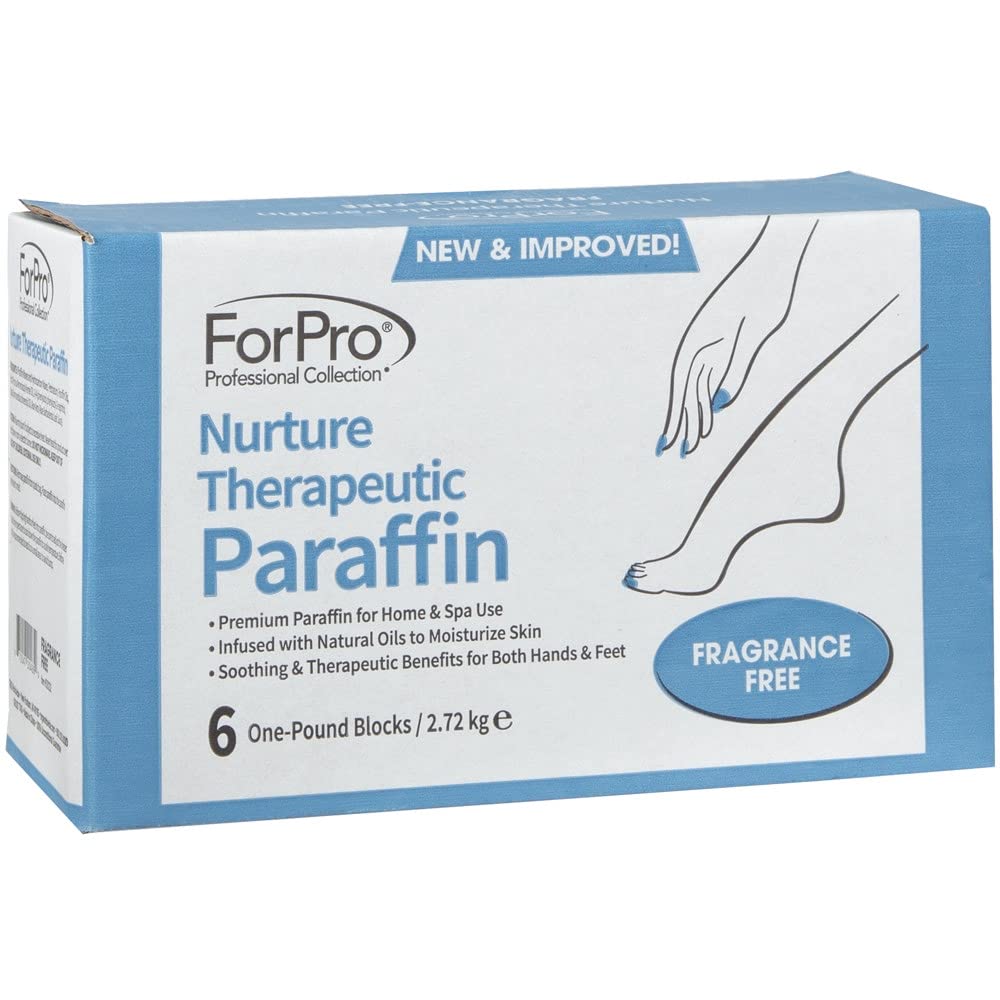 ForPro Nurture paraffin helps hydrate dry hands and rough skin.