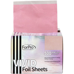ForPro pop-up dispenser keeps foil sheets ready for quick services.