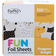 ForPro pop-up aluminum dispenser delivers one sheet at a time for efficiency.
