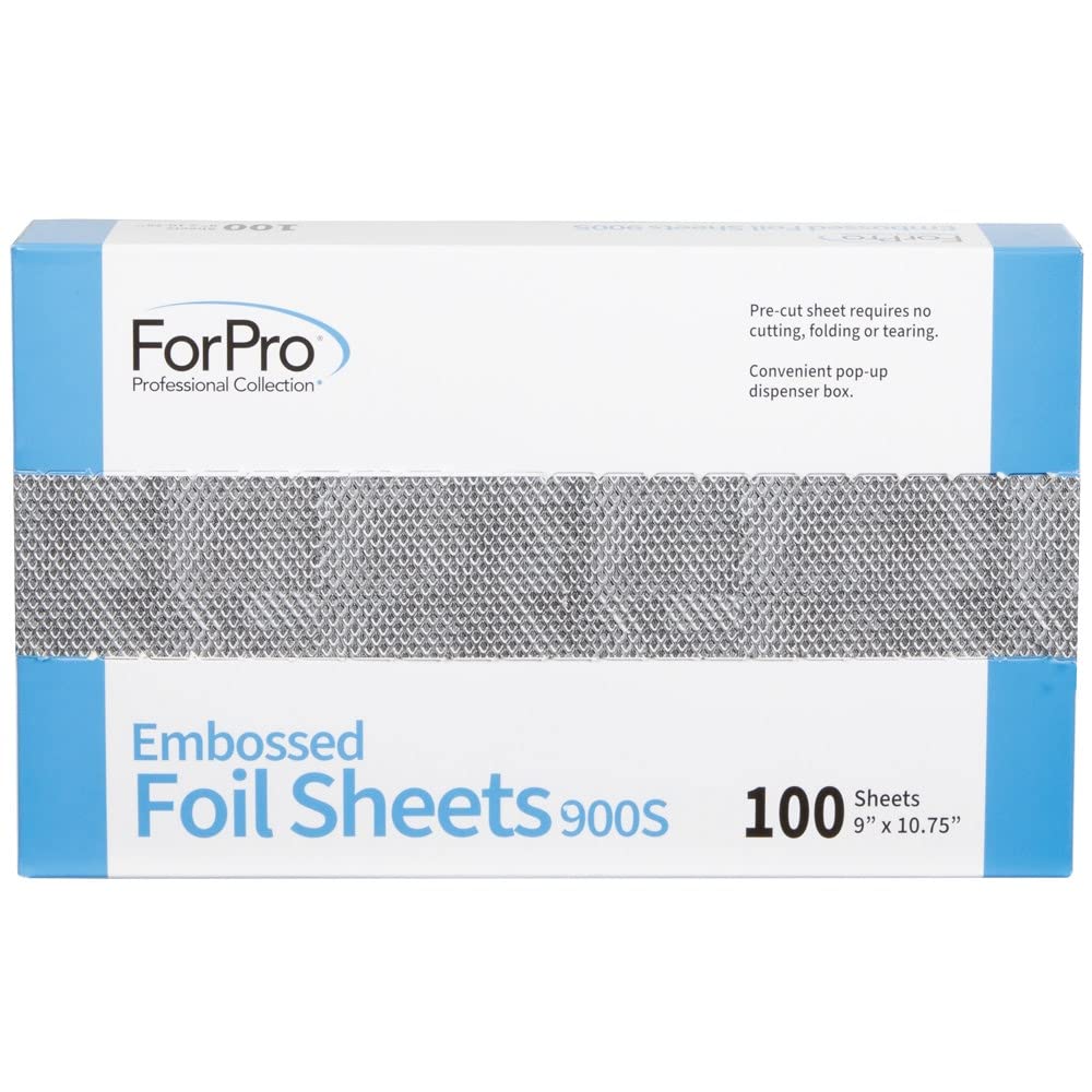 ForPro pre-cut foil sheets in 9x10.75 inch size for efficient color services.