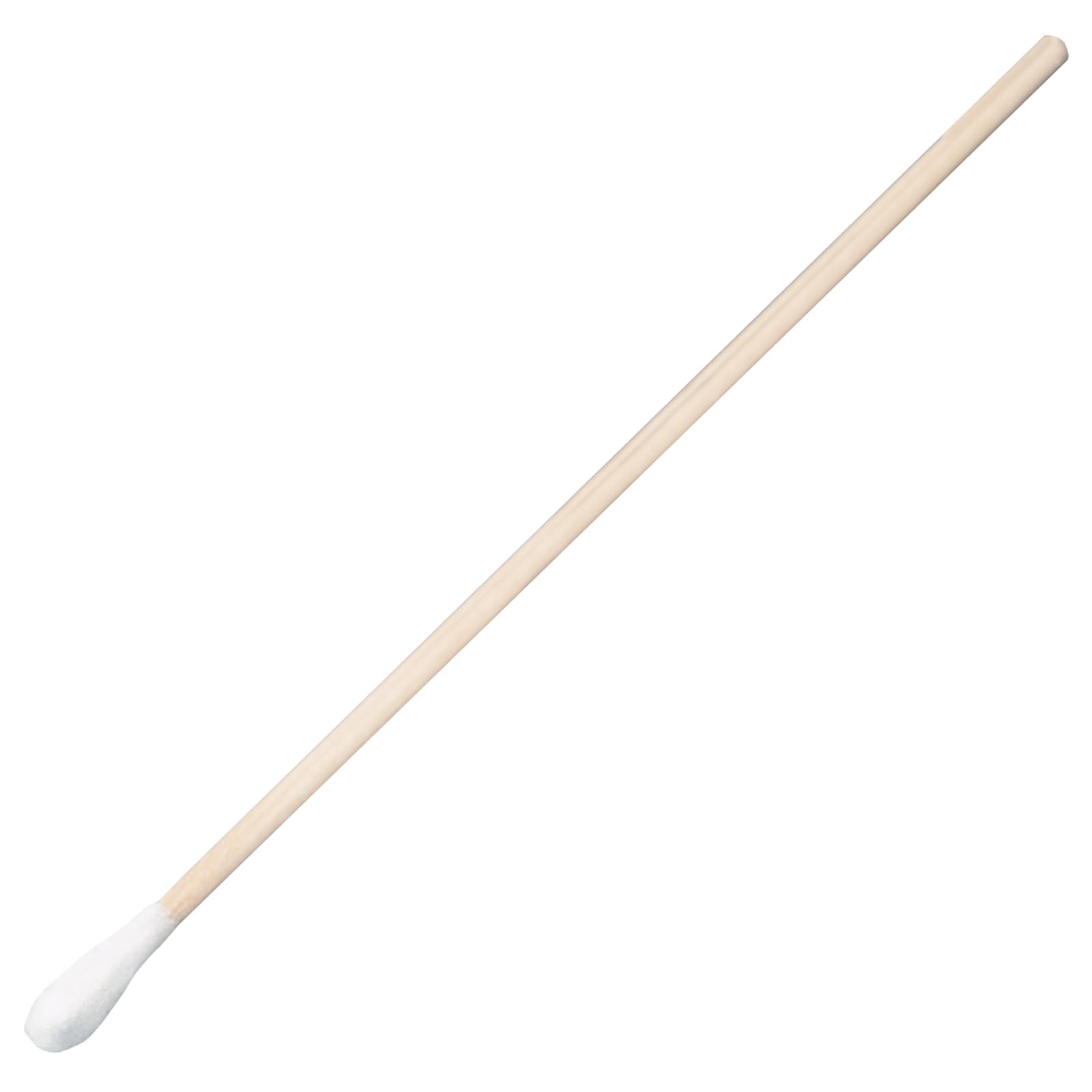 ForPro Premium cotton-tipped wood applicator with 6-inch handle offering controlled reach.