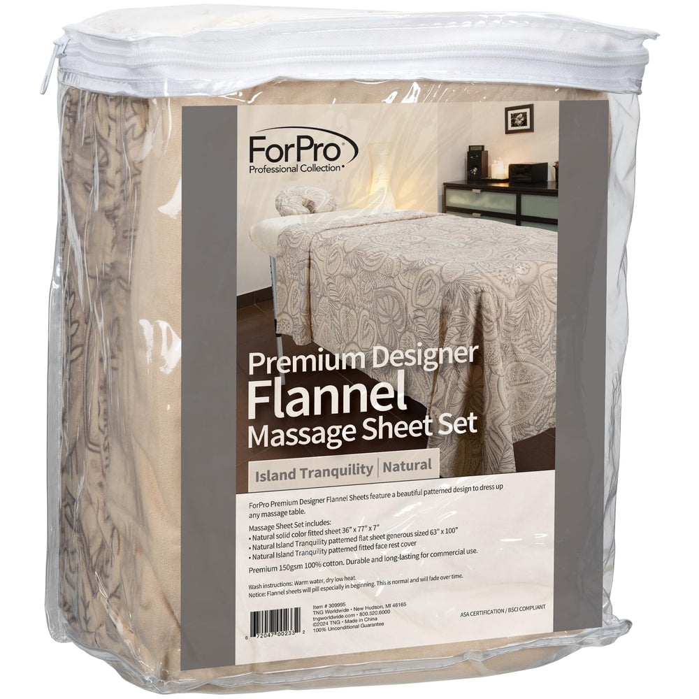 ForPro Island Tranquility full 3-piece set offering durable, stain-resistant coverage