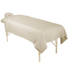 ForPro Premium Flannel face rest cover fitted for clean, professional sessions