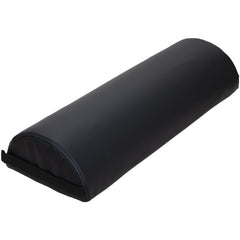 ForPro Premium Jumbo Half-Round Bolster Pillow supports massage and yoga postures with plush comfort.