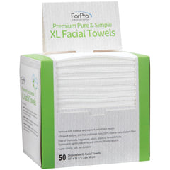 ForPro Premium Pure and Simple XL towels pack shown, eco-friendly daily use.